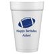 Football Styrofoam Cups Image 2 of 3