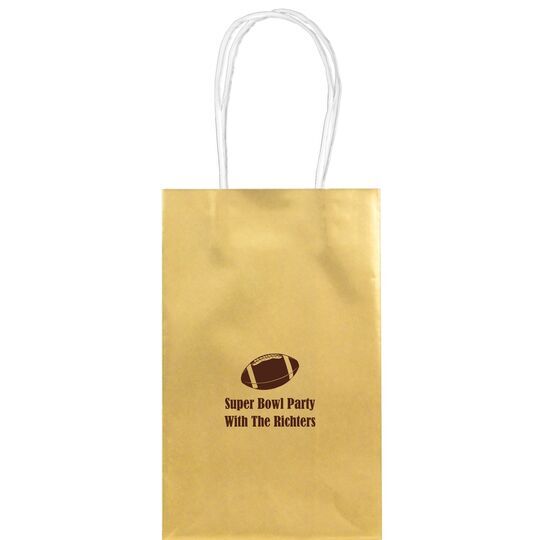 Football Medium Twisted Handled Bags