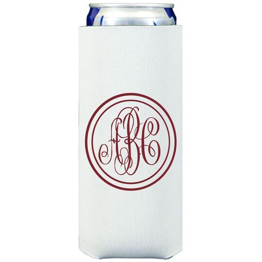 Petite Double Circle Monogram Collapsible Slim Huggers