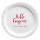 Hello Gorgeous Paper Plates Image 5 of 6