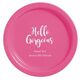 Hello Gorgeous Paper Plates Image 6 of 6