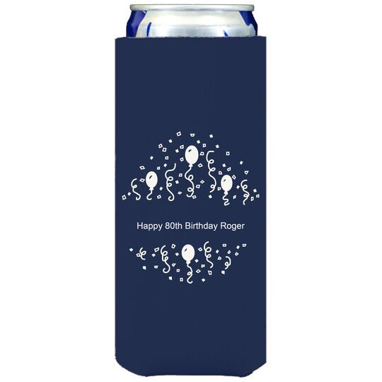 Balloons and Streamers Collapsible Slim Huggers