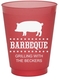 BBQ Pig Colored Shatterproof Cups Image 2 of 3