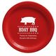 BBQ Pig Paper Plates Image 3 of 3
