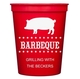 BBQ Pig Stadium Cups Image 2 of 3