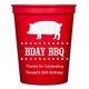 BBQ Pig Stadium Cups Image 3 of 3