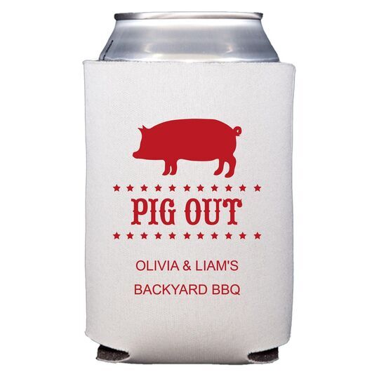 BBQ Pig Collapsible Huggers