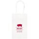 BBQ Pig Medium Twisted Handled Bags Image 1 of 3
