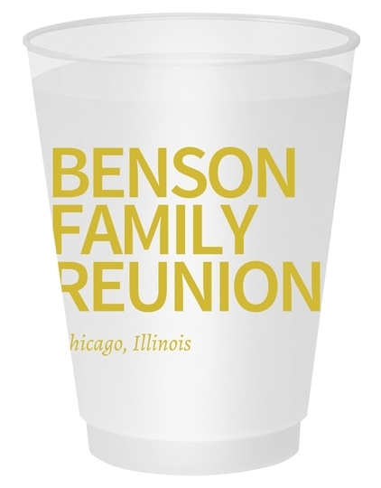 Create Your Own Headline Shatterproof Cups