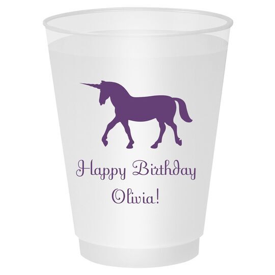 Magical Unicorn Shatterproof Cups