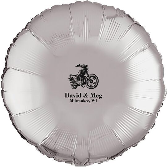 Motorcycle Mylar Balloons