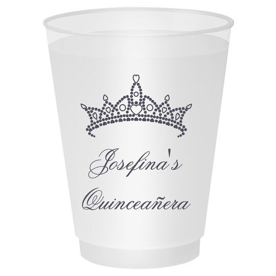 Diamond Crown Shatterproof Cups