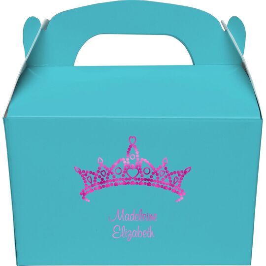 Diamond Crown Gable Favor Boxes