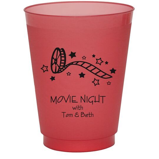 Film Reel Colored Shatterproof Cups