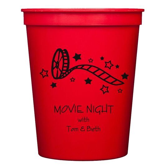 Film Reel Stadium Cups