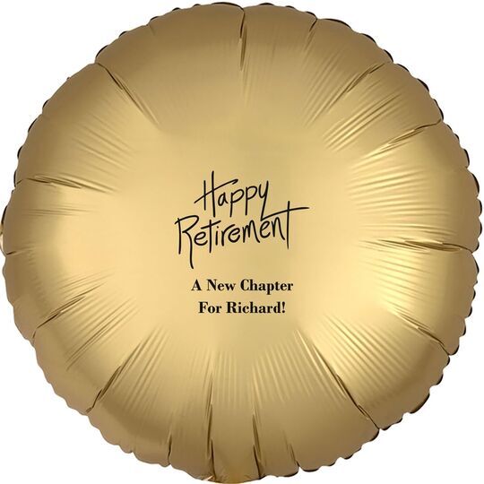 Fun Happy Retirement Mylar Balloons