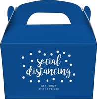 Confetti Dot Social Distancing Gable Favor Boxes