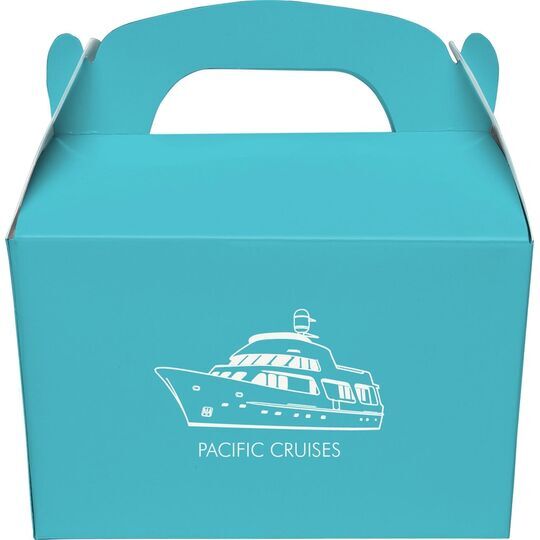 Yacht Gable Favor Boxes