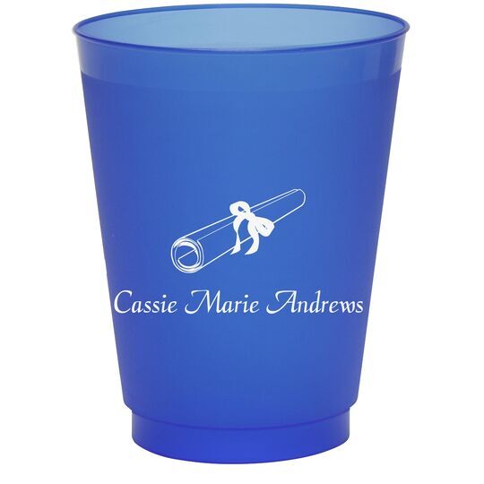 My Diploma Colored Shatterproof Cups