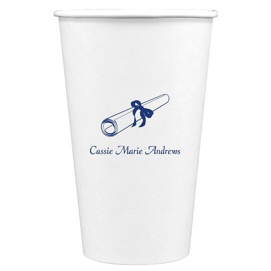 My Diploma Paper Coffee Cups