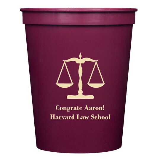 Scales of Justice Stadium Cups