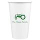 Tractor Paper Coffee Cups Image 1 of 2