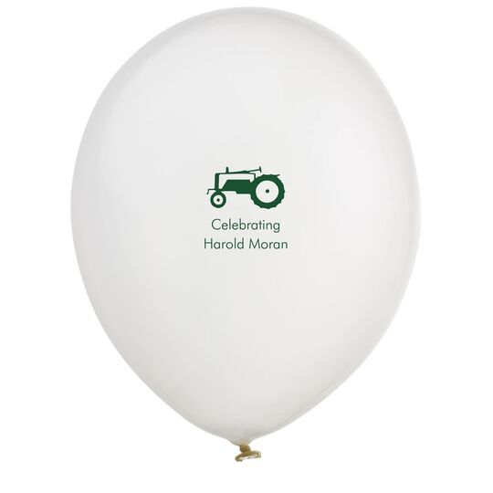 Tractor Latex Balloons