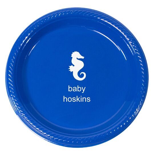 Seahorse Plastic Plates