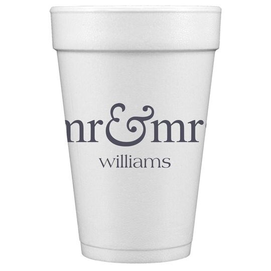 Married Styrofoam Cups