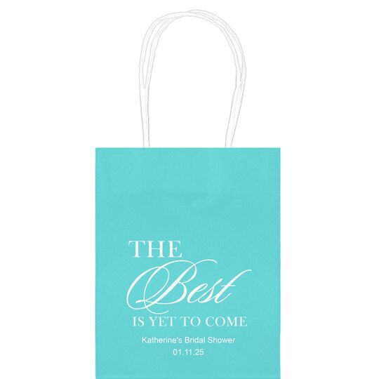 The Best Is Yet To Come Mini Twisted Handled Bags