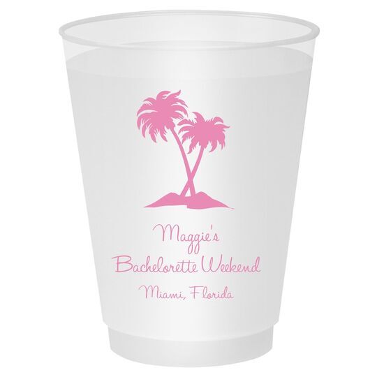 Palm Trees Shatterproof Cups