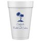 Palm Trees Styrofoam Cups Image 1 of 3