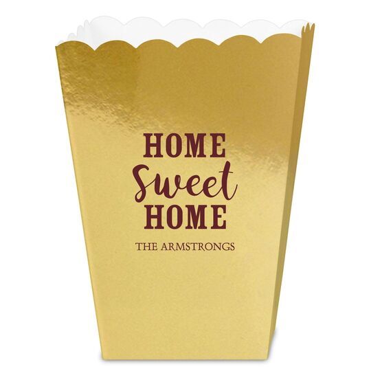 Home Sweet Home Mini Popcorn Boxes