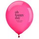 Oh Happy Day Latex Balloons Image 2 of 3