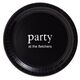 Big Word Party Paper Plates Image 1 of 3