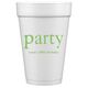 Big Word Party Styrofoam Cups Image 3 of 3