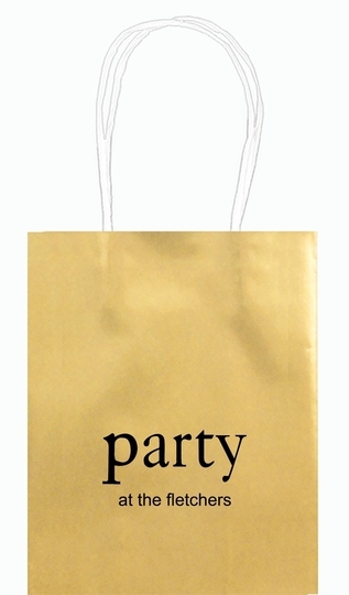 Big Word Party Mini Twisted Handled Bags