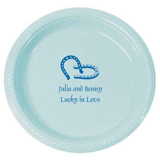 Horse Shoes Plastic Plates