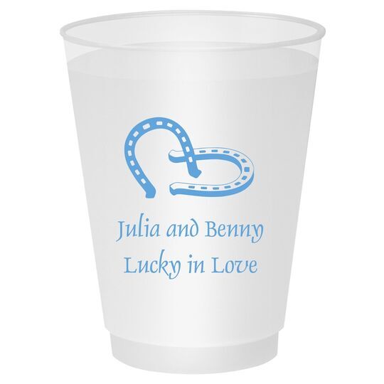 Horse Shoes Shatterproof Cups