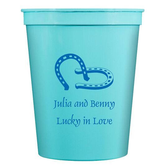 Horse Shoes Stadium Cups