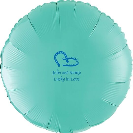 Horse Shoes Mylar Balloons