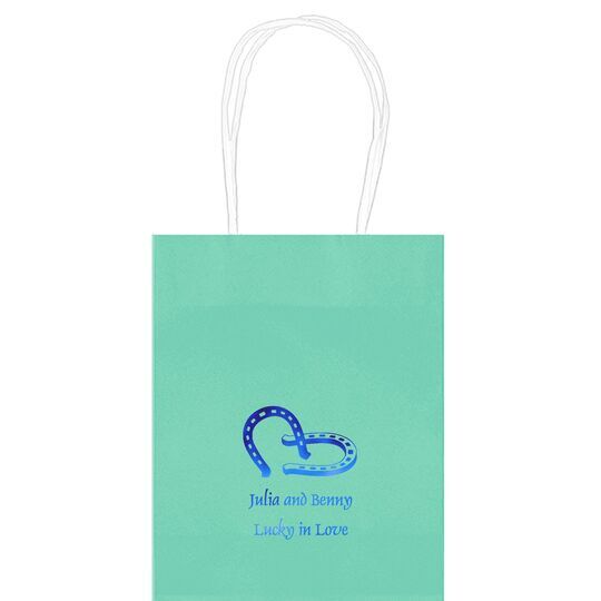 Horse Shoes Mini Twisted Handled Bags