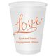 Expressive Script Love Shatterproof Cups Image 3 of 3