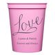 Expressive Script Love Stadium Cups Image 1 of 3