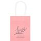 Expressive Script Love Mini Twisted Handled Bags Image 1 of 3