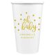 Confetti Dots Oh Baby Paper Coffee Cups Image 2 of 3