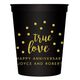 Confetti Dots True Love Stadium Cups Image 2 of 2