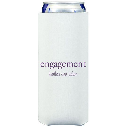 Big Word Engagement Collapsible Slim Huggers