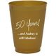 Fun 50 Years Colored Shatterproof Cups Image 2 of 2