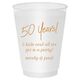 Fun 50 Years Shatterproof Cups Image 1 of 2